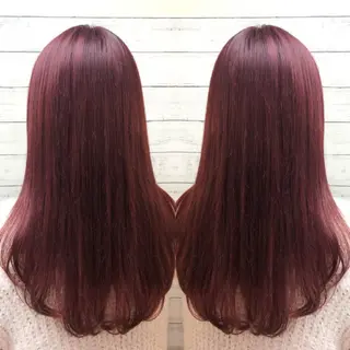 ロング カラー 韓国ヘア🤍髪質改善 🇰🇷AKANEのヘアスタイル