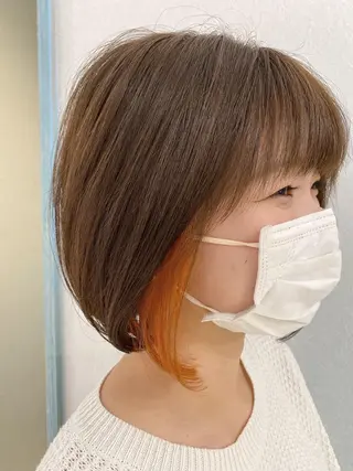 ショート カラー ショート、ボブの達人 東康介✨のヘアスタイル