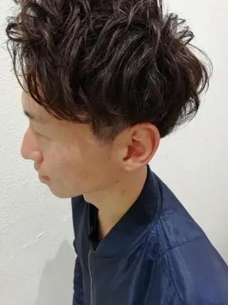 メンズ パーマ Ash 店長 木村 和人のヘアスタイル