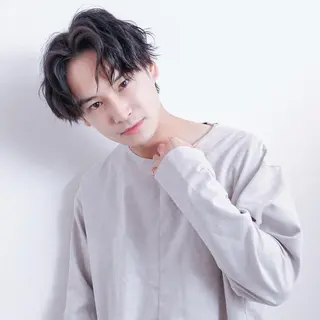 パーマ メンズ ツイスパ/波巻き対応 メンズ特化　石川愛理のヘアスタイル