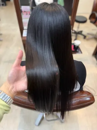 ロング 早﨑 映天のヘアスタイル