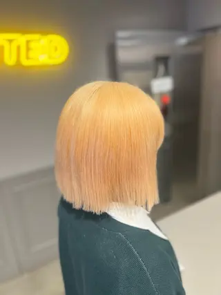 ミディアム カラー 韓国レイヤーカット /REIのヘアスタイル