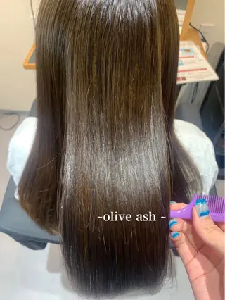 ロング カラー Dears 香芝店所属・関 優希のヘアスタイル