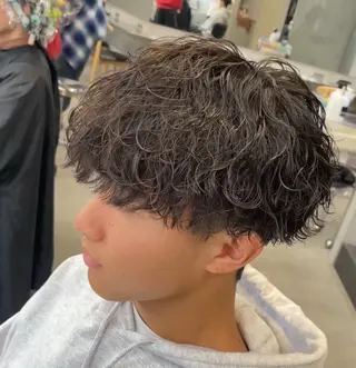 パーマ メンズ 高橋 晴のヘアスタイル