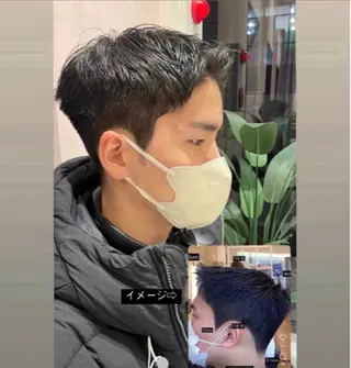 メンズ ❤︎︎韓国ヘア❤︎︎ 𝑺𝒉𝒊𝒉𝒐のヘアスタイル
