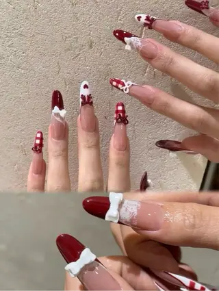 ネイル 長さだし専門店 M2　rikaのネイルデザイン