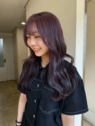 ロング レイヤーカット 🪐REIKAのヘアスタイル