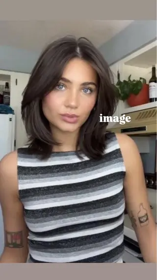 ミディアム nit  by ahnkism所属・カットモデル 盛れるヘア♡MANAのヘアスタイル