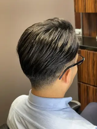 ショート メンズ 浅見 天翔のヘアスタイル