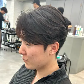 パーマ メンズ 韓国ヘア🇰🇷 メンズパーマ/つかさのヘアスタイル