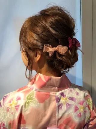 ヘアアレンジ 代表　土屋ヒロユキ ショートカットのヘアスタイル