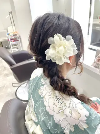 セミロング setsalon RICHE所属・り りのヘアスタイル