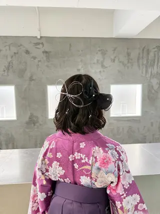 アレンジ/艶髪/ 艶カラー/koumeのヘアスタイル