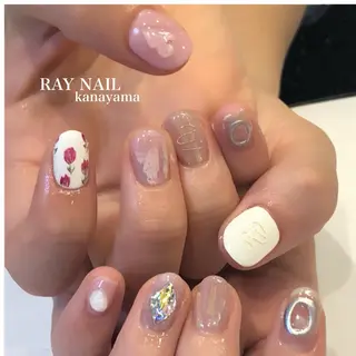 ネイル Arowa 伊田のネイルデザイン