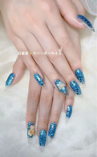 ネイル ラベンダー💖日暮里 ルル💖ネイルのネイルデザイン