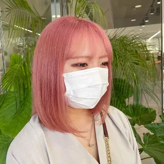 カラー ピンクカラー🎀/ ミルクティー🍼花音のヘアスタイル