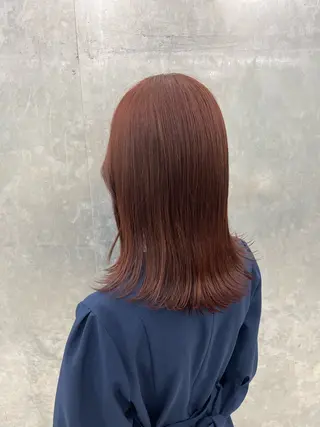 ミディアム 神作 汐里　江古田 /透明感カラー🌿のヘアスタイル