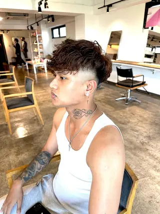 メンズ 骨格補正施術/メンズ 専門美容師/YUYAのヘアスタイル