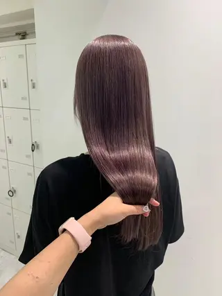 ロング カラー IS所属・横浜美容室/透明感 カラー/レイヤーのヘアスタイル