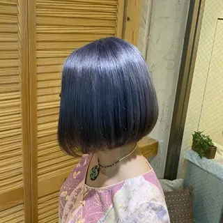 ショート カラー 🥣ブリーチ・カラー 平城秀馬/原宿のヘアスタイル