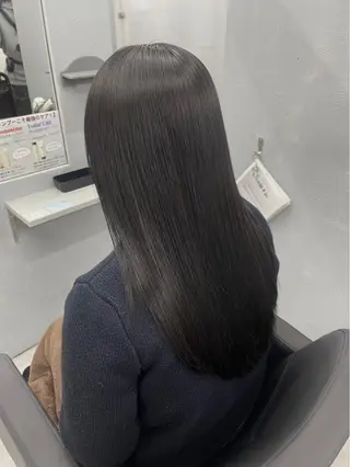 ロング ハイトーン🎀 前髪こだわり💘愛美のヘアスタイル