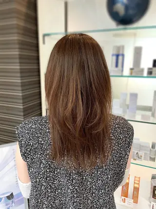 ロング Bleu Terre所属・ブルーテーフ 大泉 遥愛のヘアスタイル