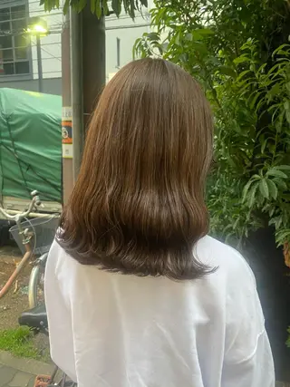 ミディアム 大野 美紅のヘアスタイル