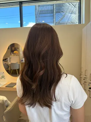 ロング カラー レイヤー/透明感/髪 質改善/メンズ/佐藤のヘアスタイル