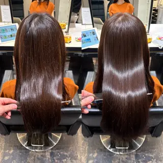 セミロング 髪質改善🪽🎀 みおのヘアスタイル