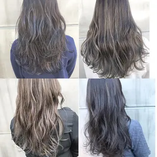 ロング カラー CALAMARI所属・【渋谷で人気】艶髪× 髪質改善/ツヤカラーのヘアスタイル