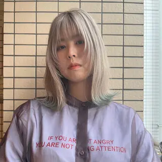 カラー 美髪矯正/髪質改善/ 艶髪🤍伊藤梨紗のヘアスタイル