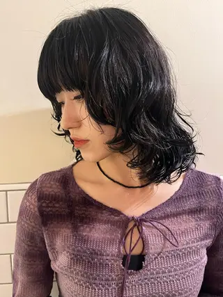 セミロング 🦮shiori アイドルオタク🦮のヘアスタイル