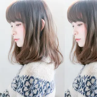 ミディアム カラー 代官山/恵比寿所属・髪質改善/縮毛矯正 専門　代官山/恵比寿のヘアスタイル