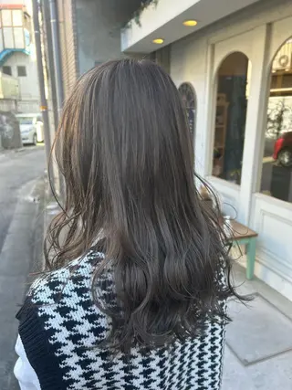 ロング カラー 暖色･似合わせカラー (廣石沙英🎀)のヘアスタイル