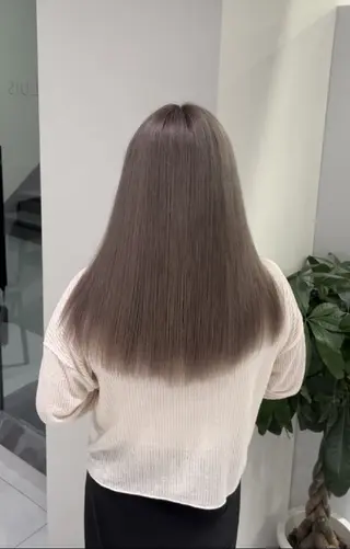 ロング カラー ATEbyluis 喜連瓜破/平野のヘアスタイル