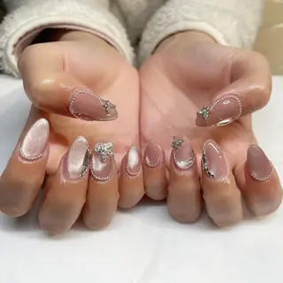 ネイル 💎🐰 saki. m 🐰💎のネイルデザイン