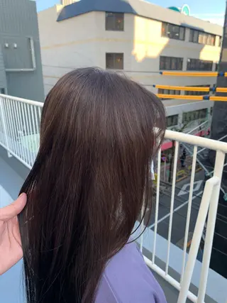 セミロング カラー パーマ ヘアアレンジ メンズ ネイル Sia中野新橋 『JUNYA』のヘアスタイル