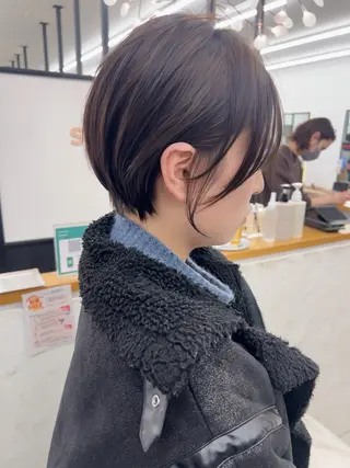 ショート ショート/ボブ特化 似合わせ/山下凌生のヘアスタイル