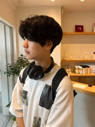 メンズ パーマ/名古屋パーマ / コデラ ナナホのヘアスタイル