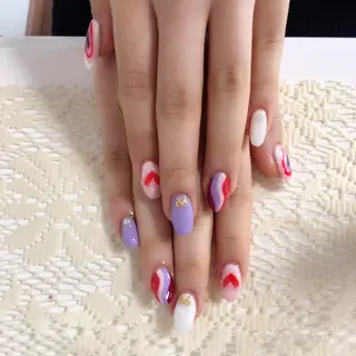 ネイル 藤 あやのネイルデザイン