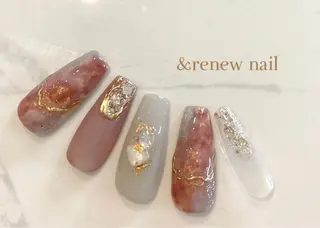 ネイル & renewのネイルデザイン