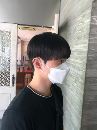 パーマ メンズトレンドヘア シンユウのヘアスタイル