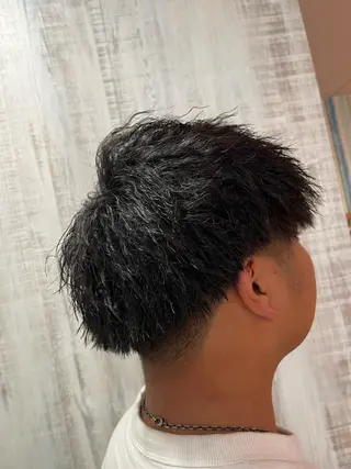 パーマ メンズ hairLOOP所属・西院LOOP sayakaのヘアスタイル