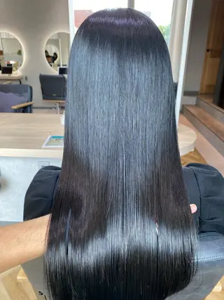 ミディアム 中村一樹/髪質改善/ 艶髪/艶カラー/美髪のヘアスタイル