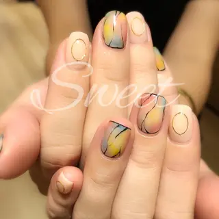 ネイル sweet 仲野陽子のネイルデザイン