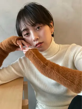 ショート カラー La fith hair room 難波本店所属・ラフィスヘアー🌼 Moe🌼のヘアスタイル