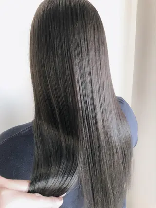 ロング カラー パーマ ヘアアレンジ ネイル マツエク・マツパ 竹内ケンゴ🇰🇷 EIGHT藤沢のヘアスタイル