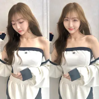 セミロング 森 隆秀/韓国ヘアのヘアスタイル