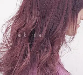 ミディアム カラー 柔らかbeige モトキのヘアスタイル