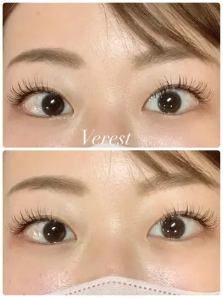 マツエク・マツパ トップアイリスト Verestのマツエク・マツパデザイン